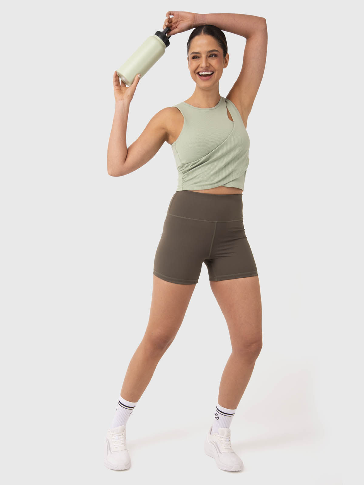 Polera Mujer Domi Verde Bsoul