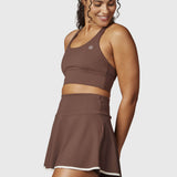 Falda Mujer Agatha Café Bsoul