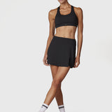 Falda Mujer Isabel Aloe Negra Bsoul