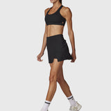 Falda Mujer Isabel Aloe Negra Bsoul