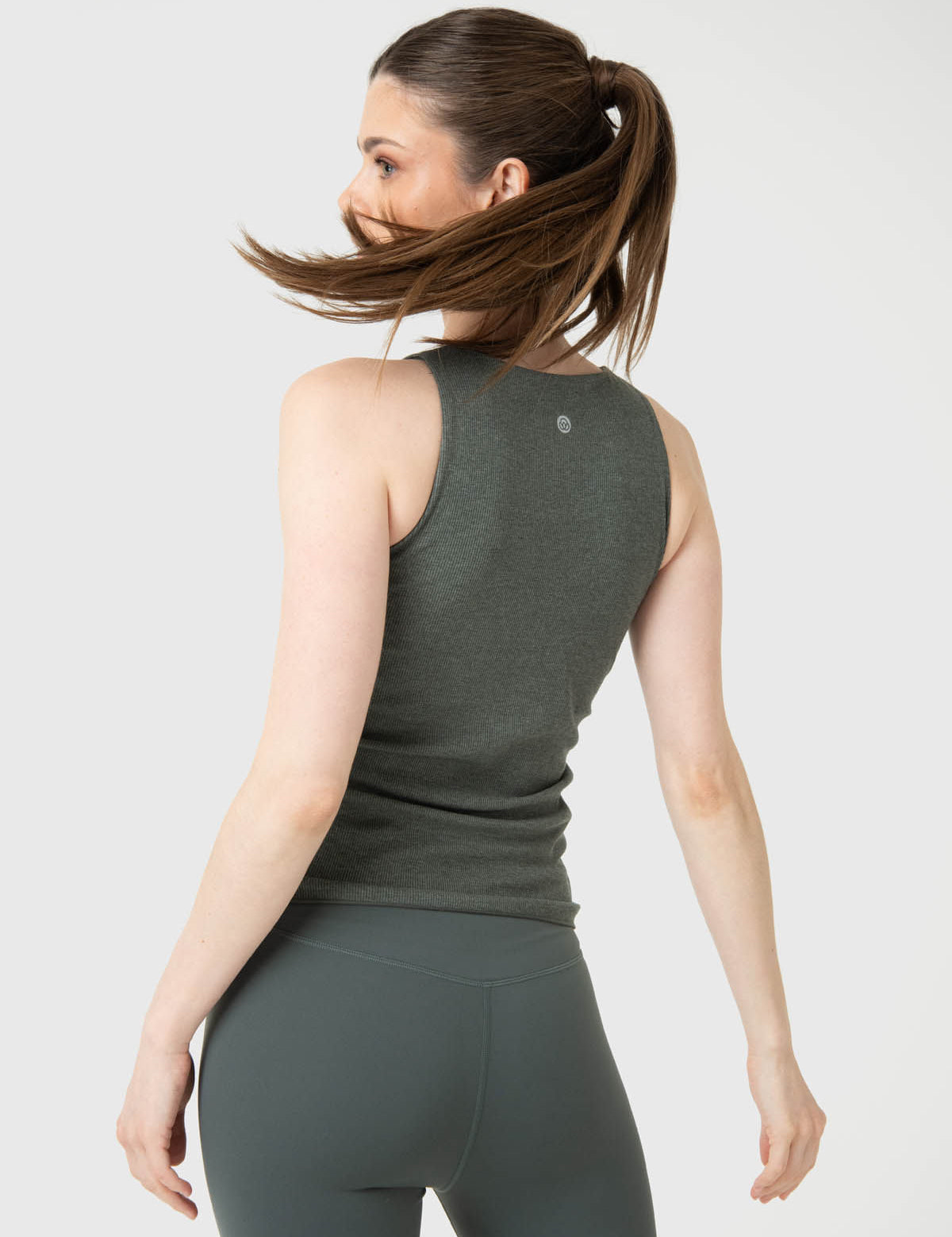 Polera Mujer Modal Tank Aloe Verde Bsoul