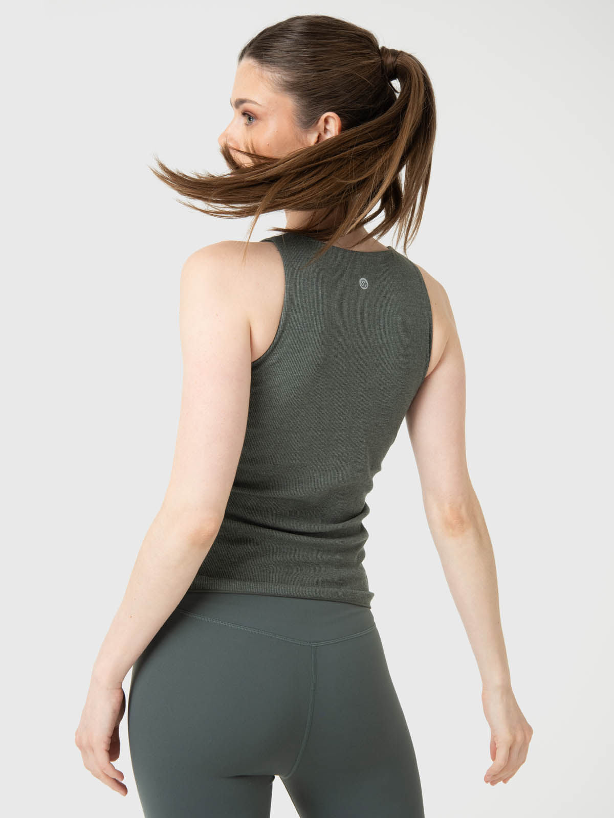 Polera Mujer Modal Tank Aloe Verde Bsoul