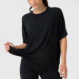 Polera Anto Aloe Negra Bsoul