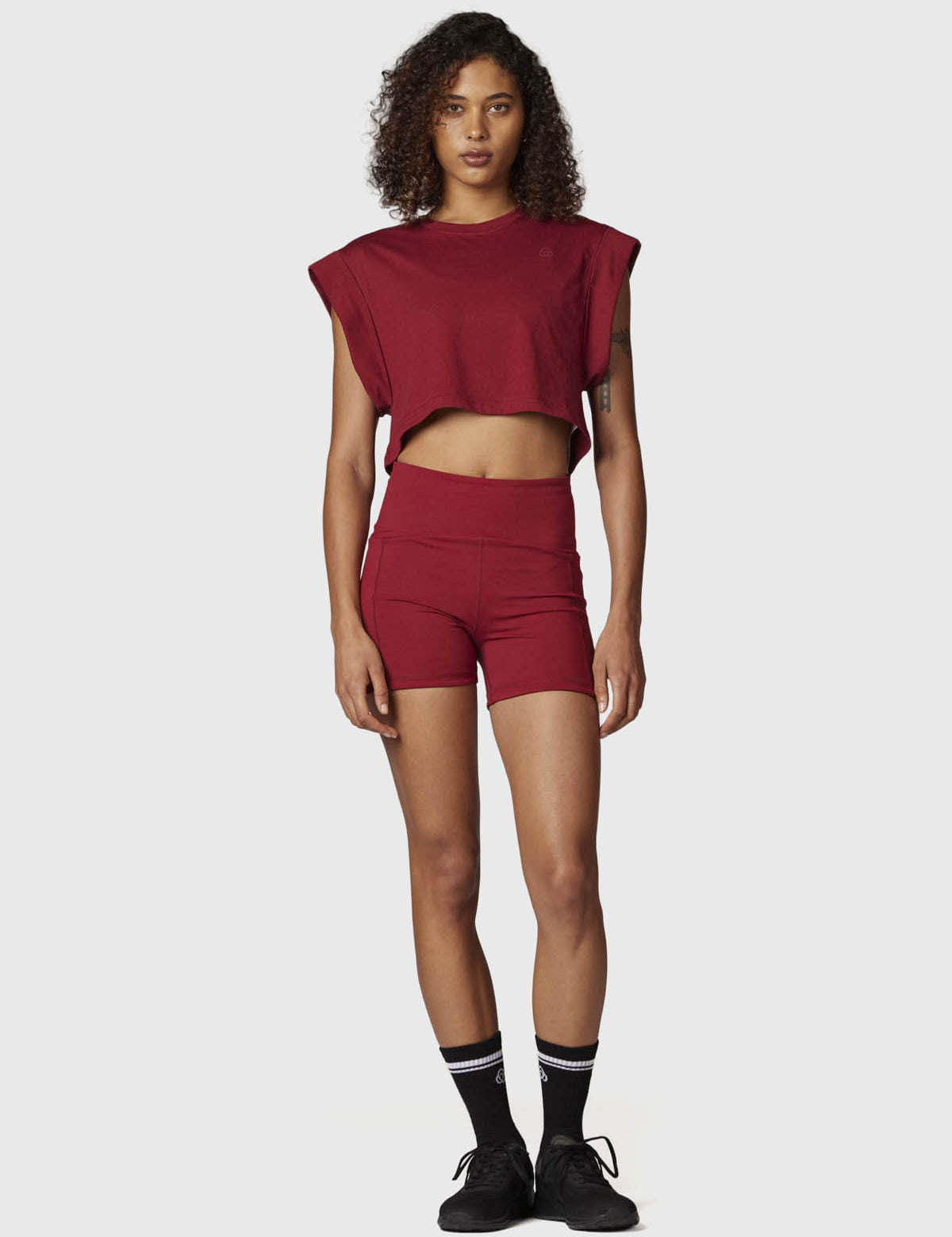 Polera Mujer Clarissa Granate Bsoul