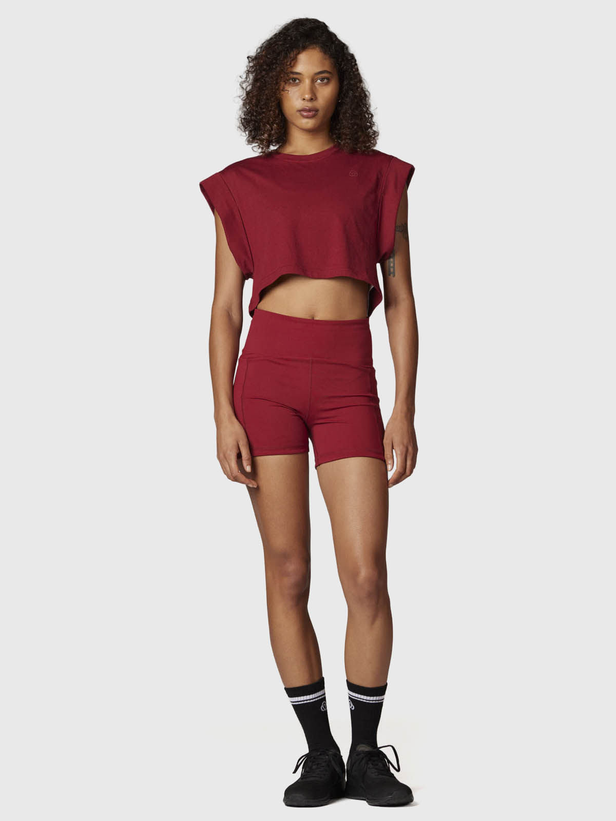 Polera Mujer Clarissa Granate Bsoul