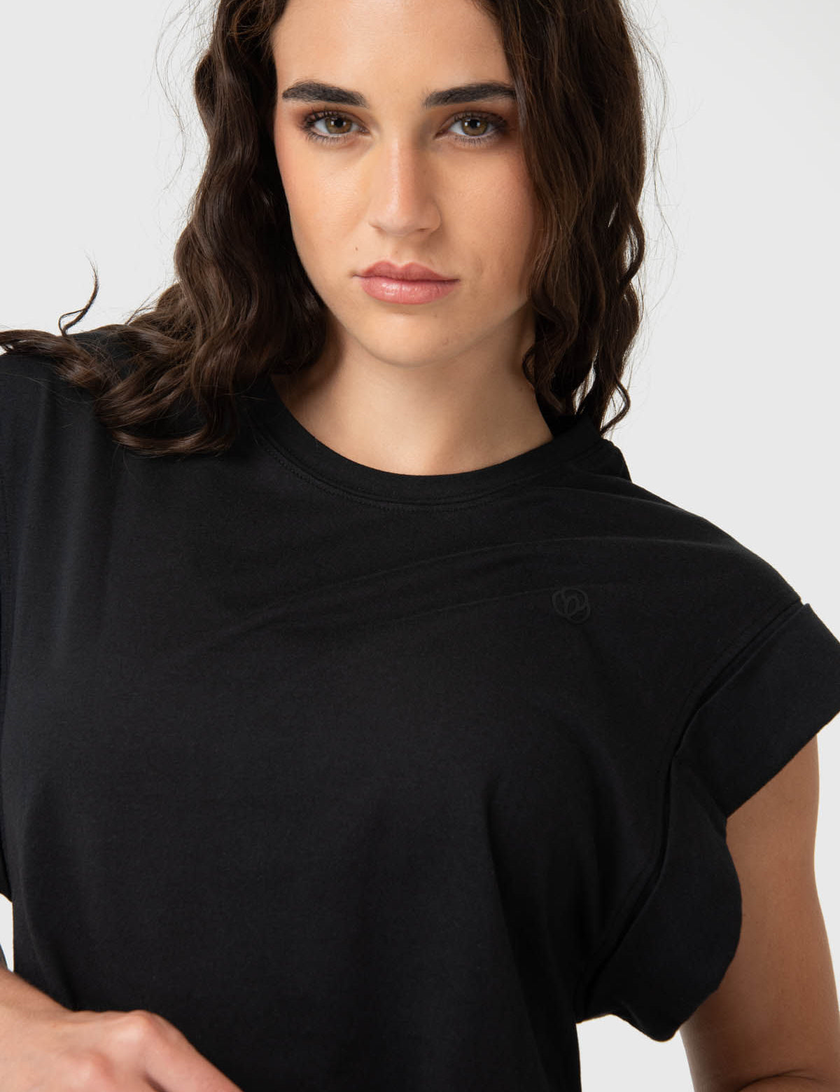 Polera Mujer Clarissa Negra Bsoul