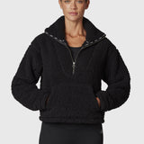 Polar Mujer Sherpa Negro Bsoul