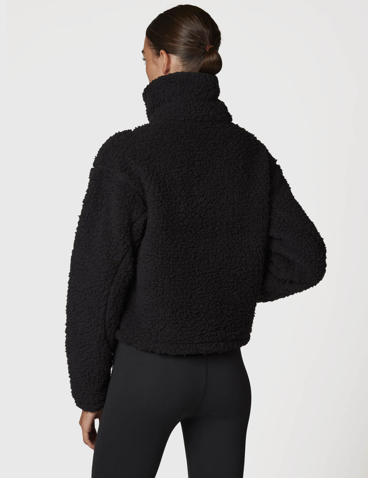 Polar Mujer Sherpa Negro Bsoul