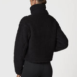 Polar Mujer Sherpa Negro Bsoul