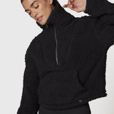 Polar Mujer Sherpa Negro Bsoul