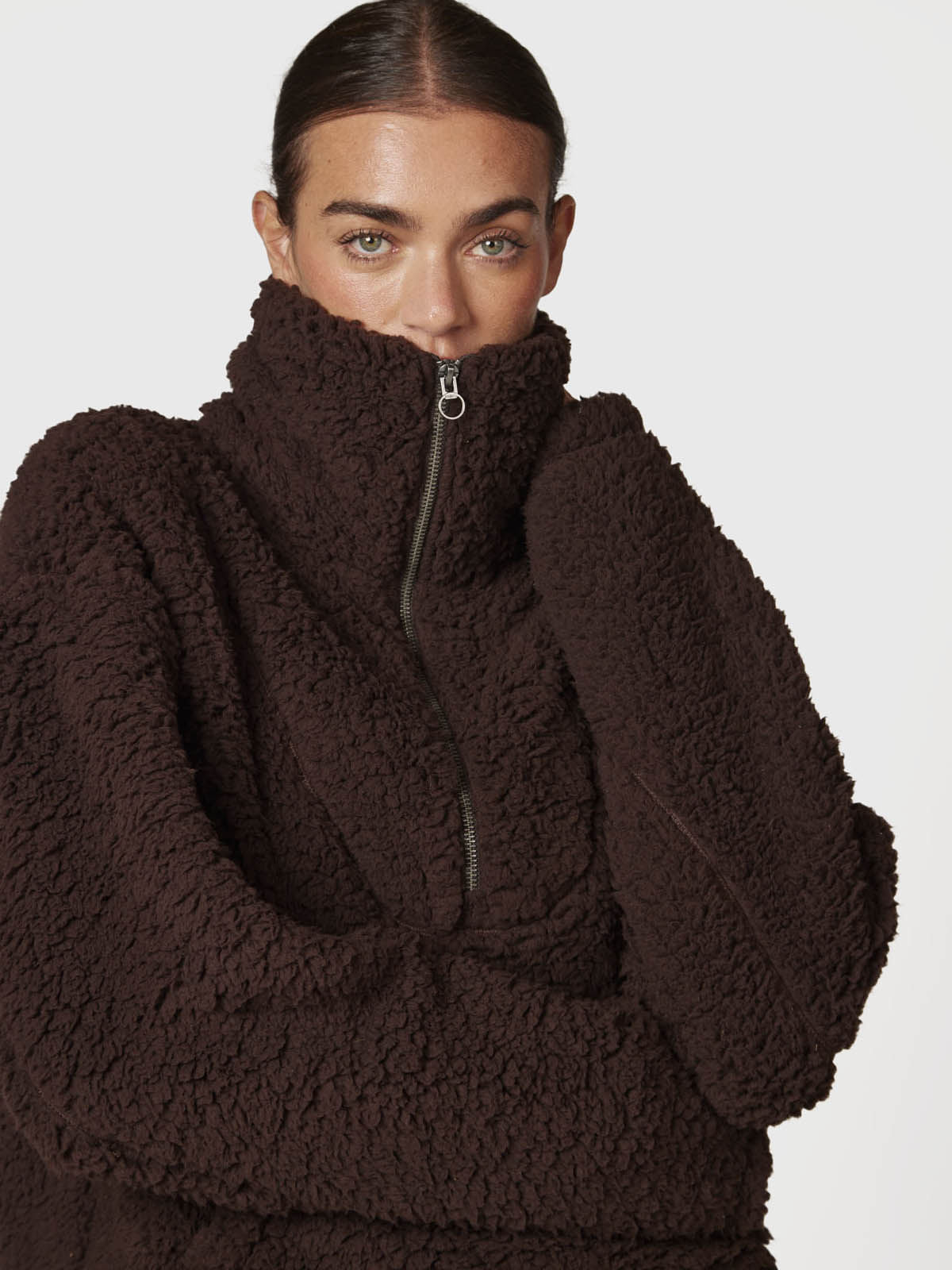 Polar Mujer Sherpa Café Bsoul
