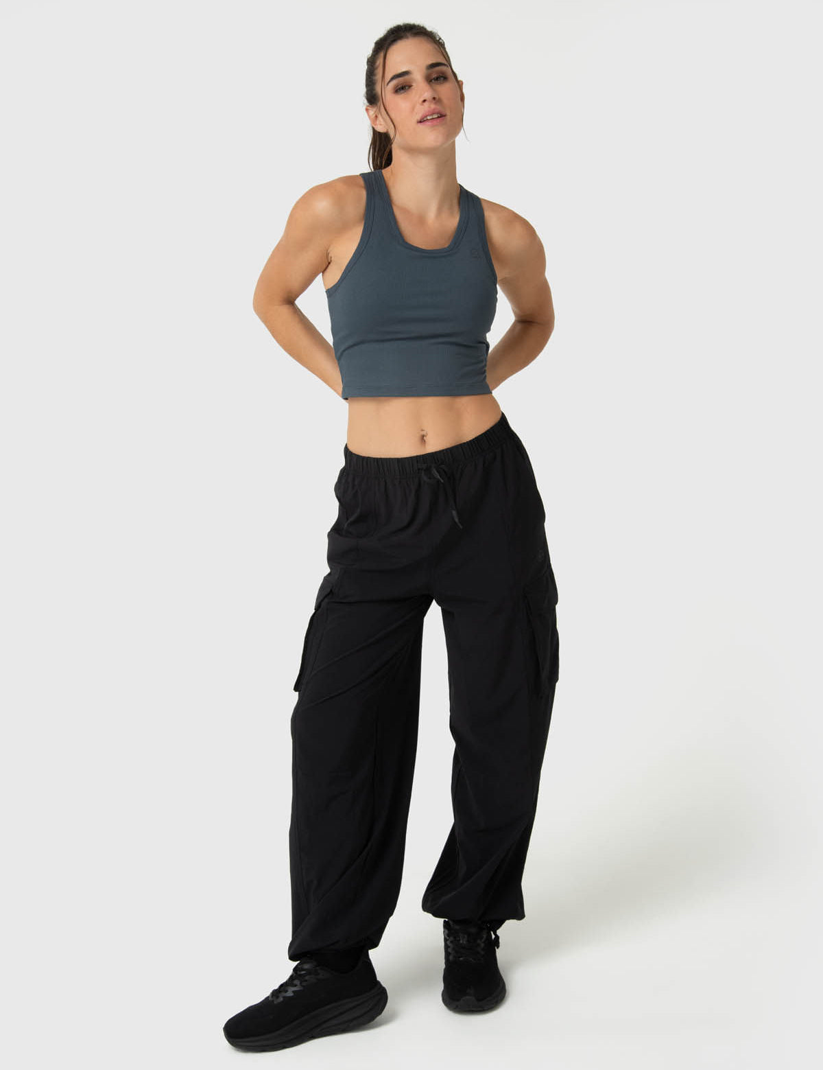 Polera Mujer Modal Rib Aloe Gris Bsoul