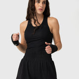 Polera Mujer Modal Rib Aloe Negro Bsoul