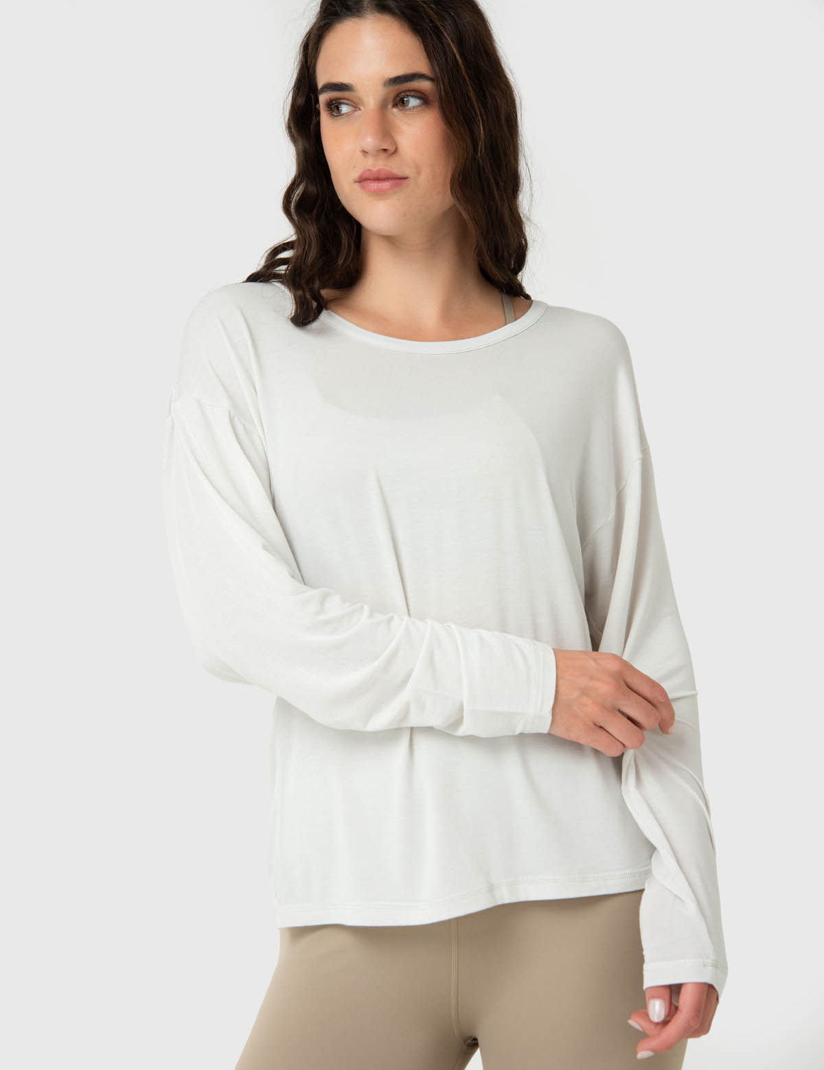 Polera Mujer Twist-Back Crudo Bsoul