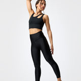 Calza Emma Shiny Aloe Negra Bsoul