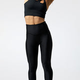 Calza Emma Shiny Aloe Negra Bsoul