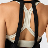 Polera Sin Mangas Training Tank Aloe Negra Bsoul