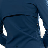 Polerón Full Zip Rec Azul Bsoul