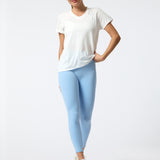 Polera V Neck Ali Rec Blanca Bsoul
