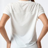 Polera V Neck Ali Rec Blanca Bsoul
