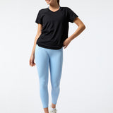 Polera V Neck Ali Rec Negra Bsoul