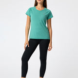 Polera Round Neck Rec Verde Bsoul