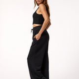 Pantalón Modal Vera Aloe Negro Bsoul