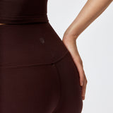 Pantalón Rib Modal Rec Café Oscuro Bsoul