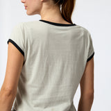 Polera Lina Aloe Gris Claro Bsoul