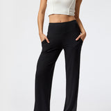 Polera Crop Top Rib Aloe Blanca Bsoul