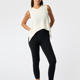 Polera sin mangas Modal Vest Aloe Crudo Bsoul
