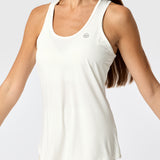 Polera Tank Mesh Rec Blanca Bsoul