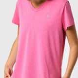 Polera V Neck Rec Rosado Bsoul