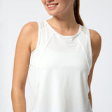Polera Vest Zia Rec Blanca Bsoul