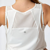 Polera Vest Zia Rec Blanca Bsoul