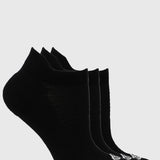 Calcetines 3 Pack Low Cut Negro Bsoul