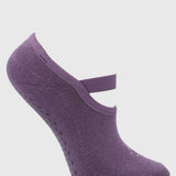 Calcetin Pilates Mujer Studio Grip Morado Bsoul