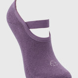 Calcetin Pilates Mujer Studio Grip Morado Bsoul