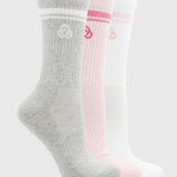 Calcetines 3 Pack Mujer Crew Cut Pro Bsoul