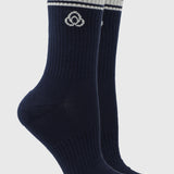 Calcetines 3 Pack Long Crew Azul Bsoul