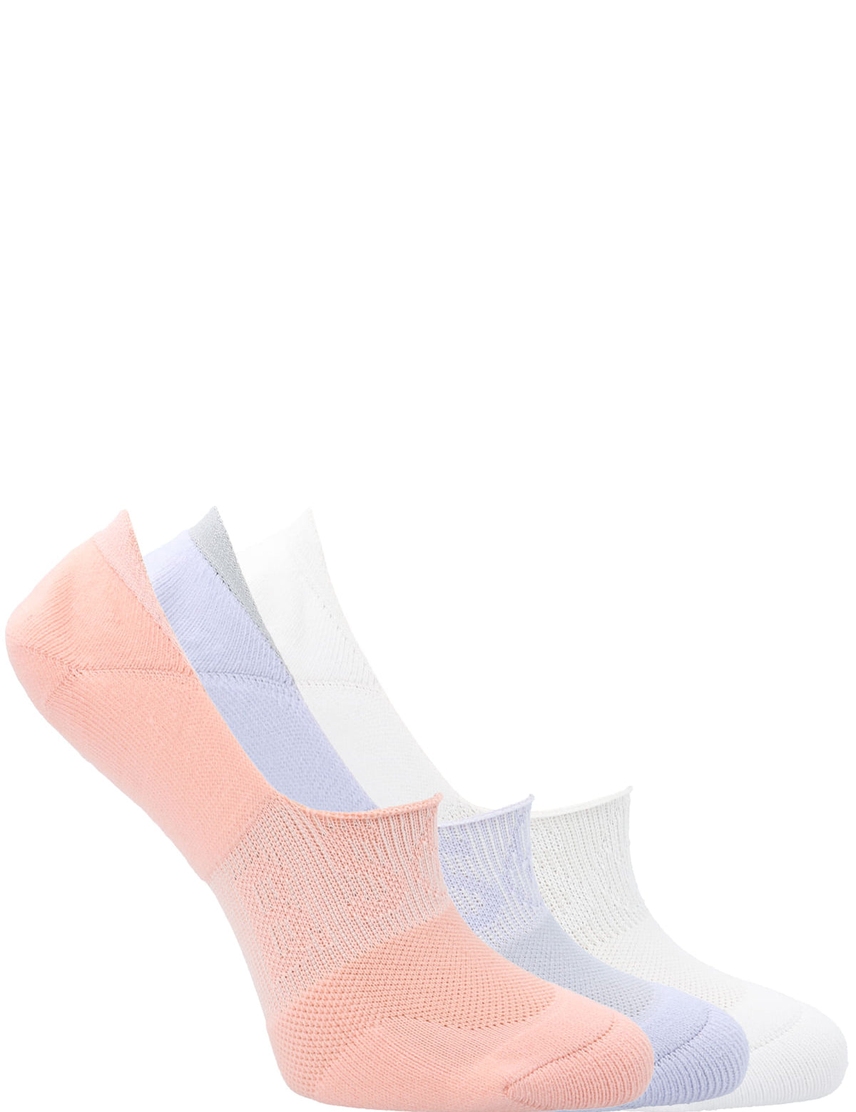 Calcetines 3 Pack Mujer No Show Gina Multicolor Bsoul