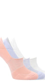 Calcetines 3 Pack Mujer No Show Gina Multicolor Bsoul