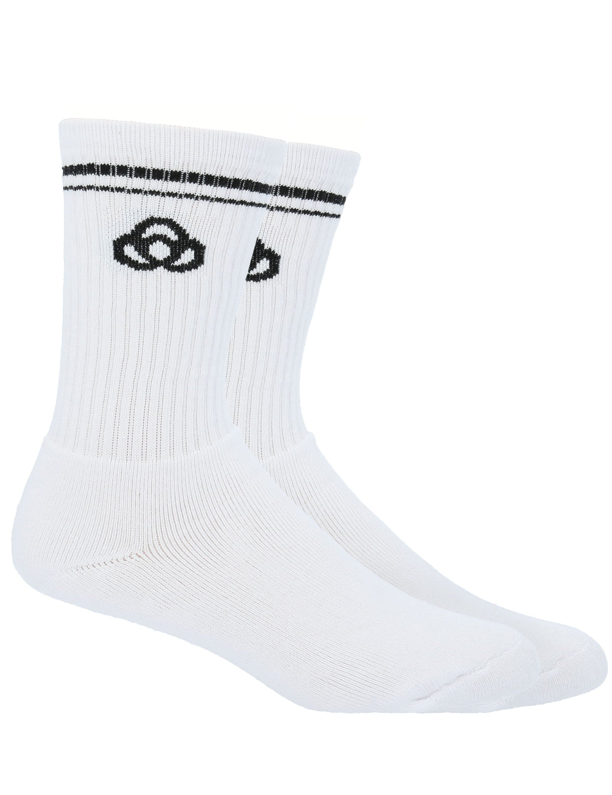 Caclcetines Mujer 2 Pack Crew Cut Blanco Bsoul