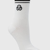 Calcetin 2 Pack Quarter Blanco Bsoul