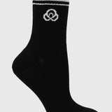 Calcetin 2 Pack Quarter Negro Bsoul