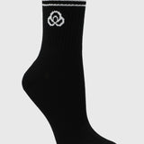 Calcetin 2 Pack Quarter Negro Bsoul