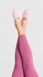 Calcetin Mujer Strappy Grip Rosado Bsoul