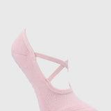 Calcetin Mujer Strappy Grip Rosado Bsoul