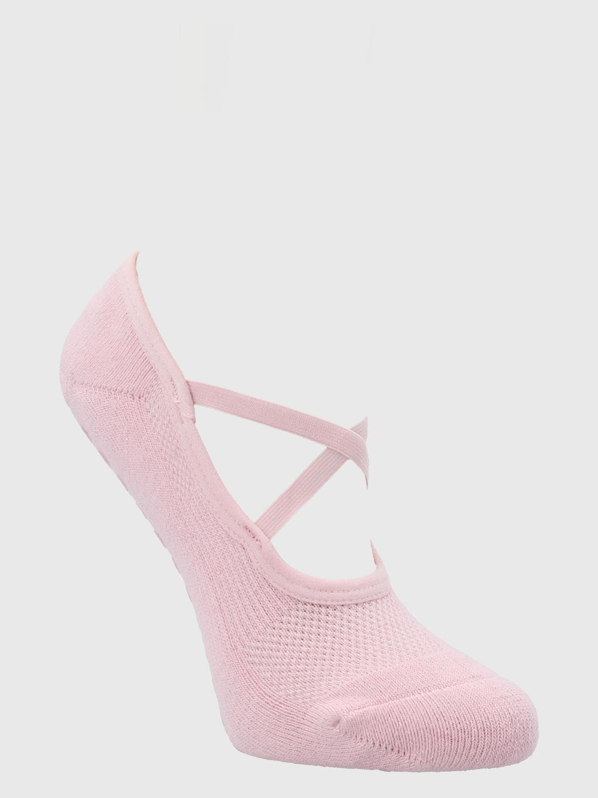 Calcetin Mujer Strappy Grip Rosado Bsoul