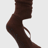 Calcetín Strap Grip Café Bsoul